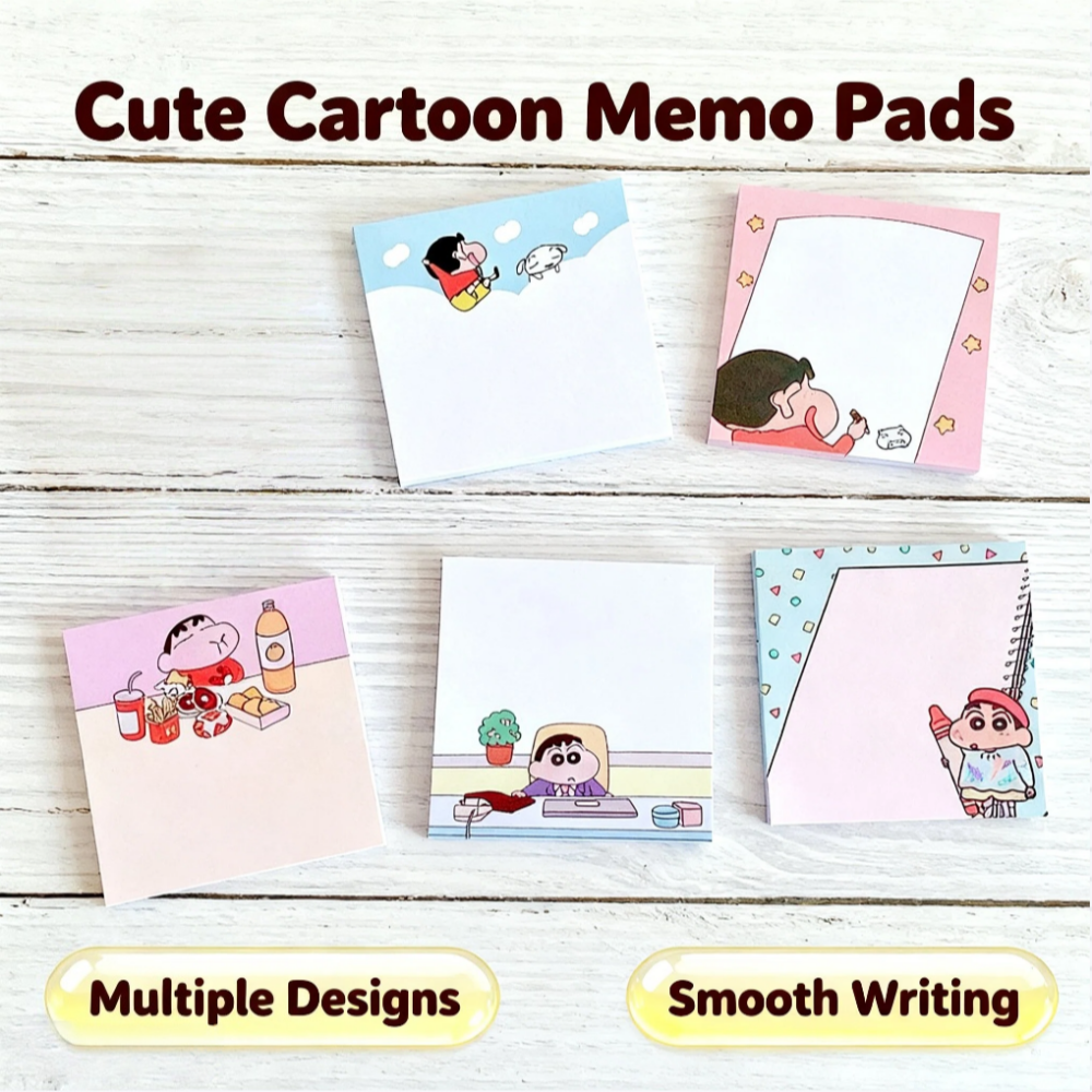 Crayon Shin-chan sticky notes. - Memo Pad Sticky recension och pris