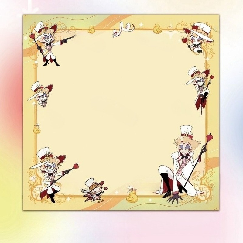 4Pcs Hazbin Hotel Zestial & Al - Stationery Warehouse recension och pris