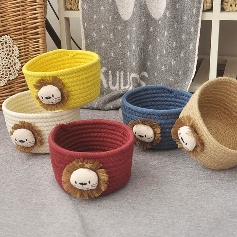 Cartoon Lion Woven Storage Bas - Lion Stationery & Office Supply(Kunshan)Co.Ltd recension och pris