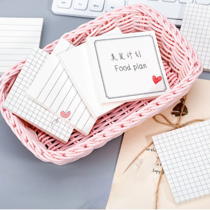80Page /book Simple Sticky Not - Graph Paper Pad recension och pris