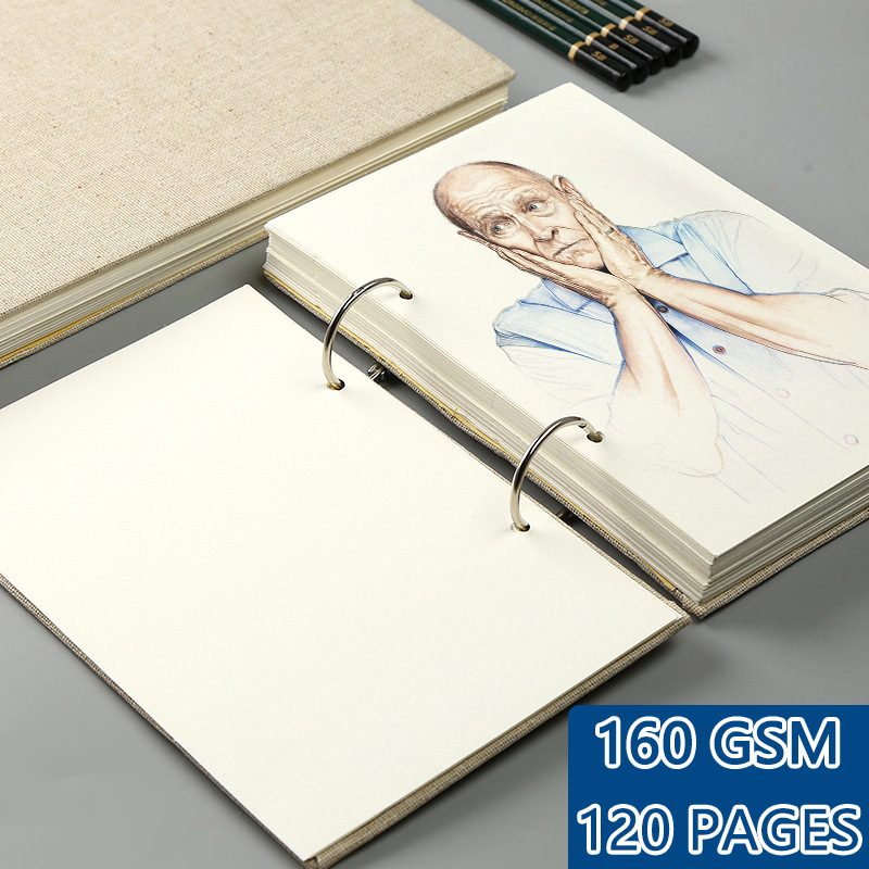 Ring-bound Loose-leaf 32K Thic - Art Sketchbook Ring recension och pris