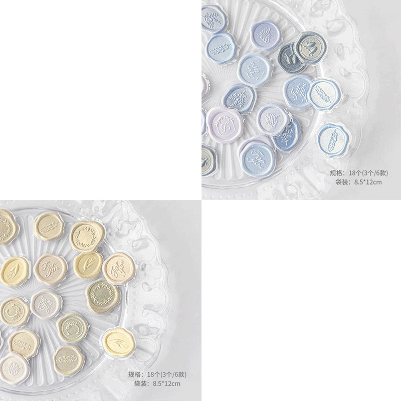 1-2 piece Wax Seals Stickers V - Wax Seal Stamp Kit recension och pris