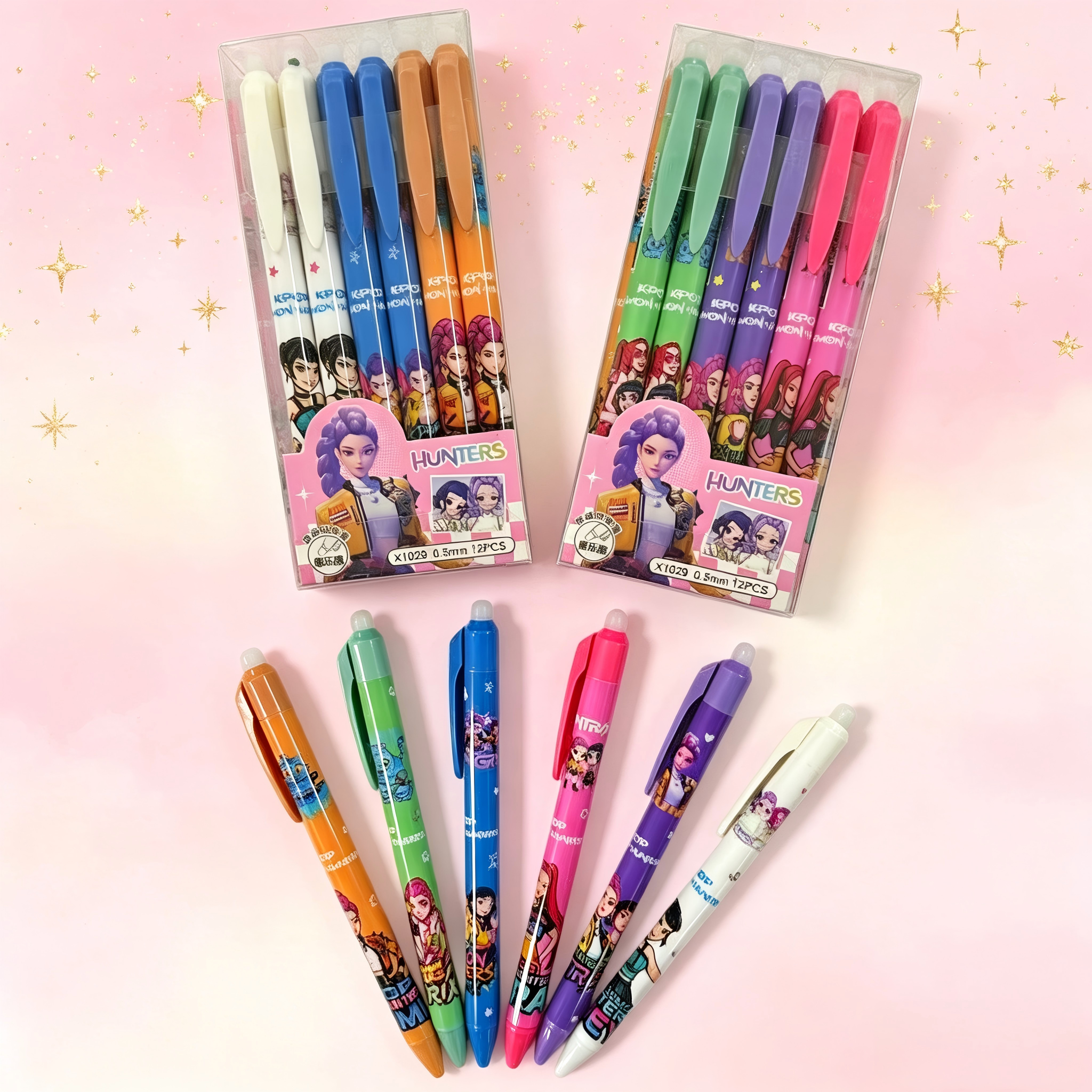 Cartoon Erasable Gel Pens Cute - Stationery Supplier recension och pris