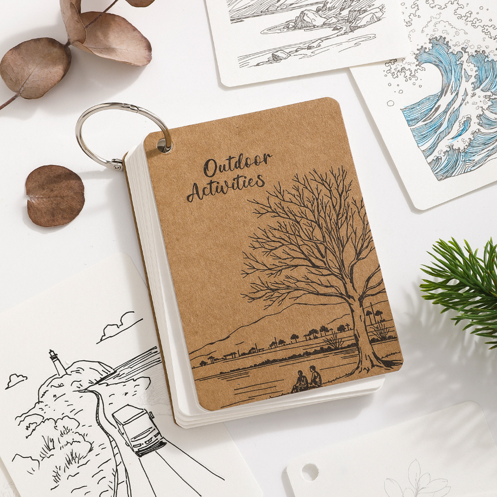 Coloring Book Portable Loose L - Art Sketchbook Ring recension och pris