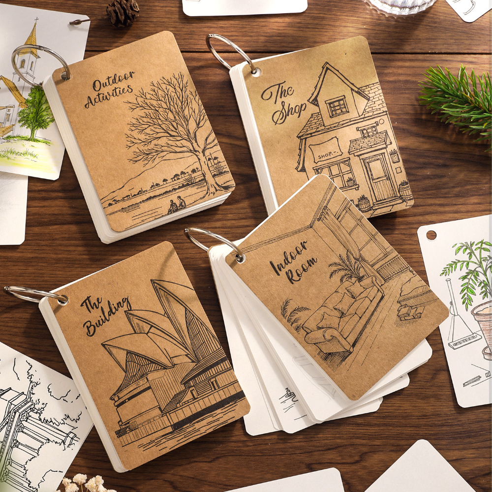 Coloring Book Portable Loose L - Art Sketchbook Ring recension och pris