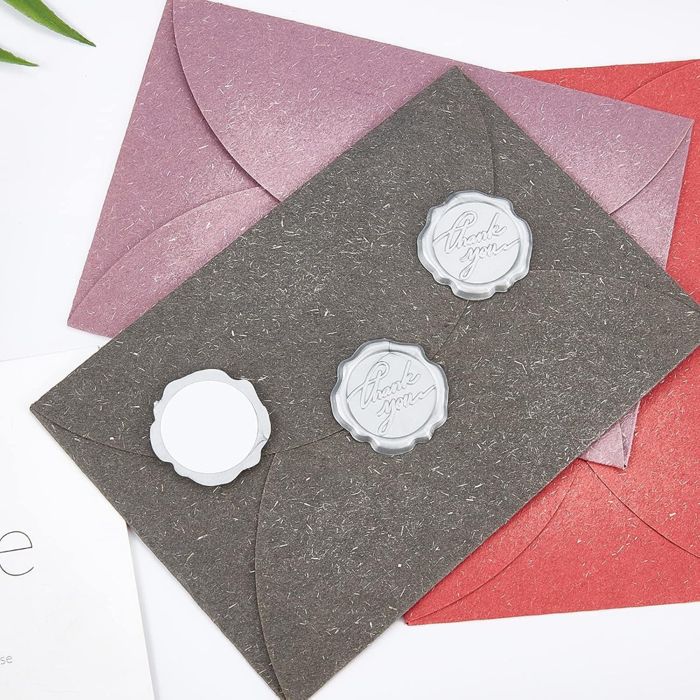 Adhesive Wax Seal Stickers 25P - Wax Seal Stamp Kit recension och pris