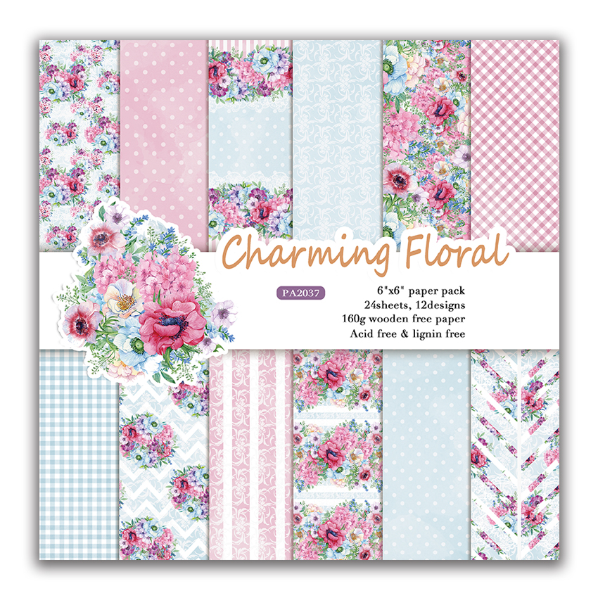 Alinacutle Junkjournal Flower  - Graph Paper Pad recension och pris